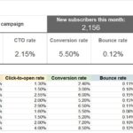 Email campaign performance